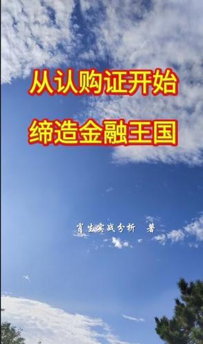 认购阶段什么意思